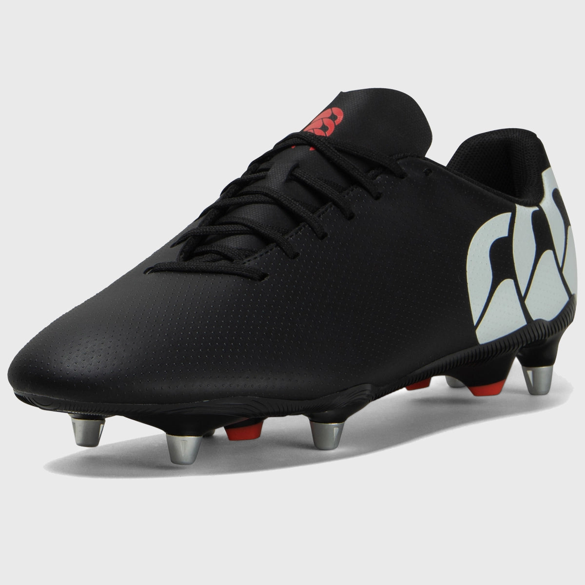 Canterbury Speed Raze SG Rugby Boots in Black and White – Rugbystuff ...