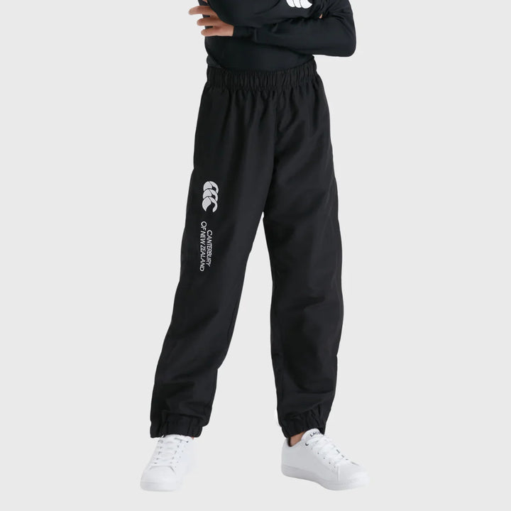 Canterbury Kid's Cuffed Stadium Pants Black - Rugbystuff.com