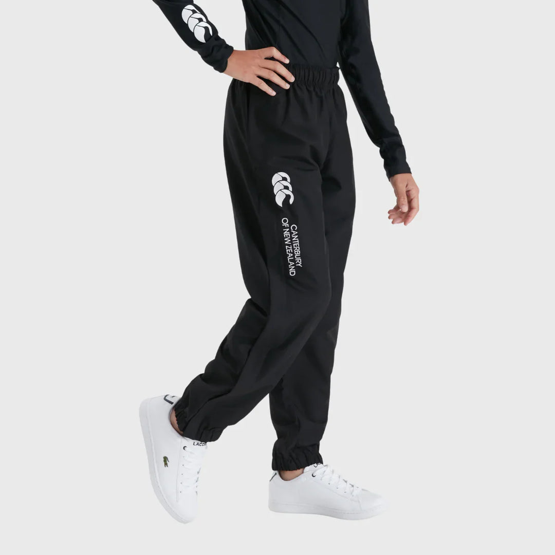 Canterbury Kid's Cuffed Stadium Pants Black - Rugbystuff.com