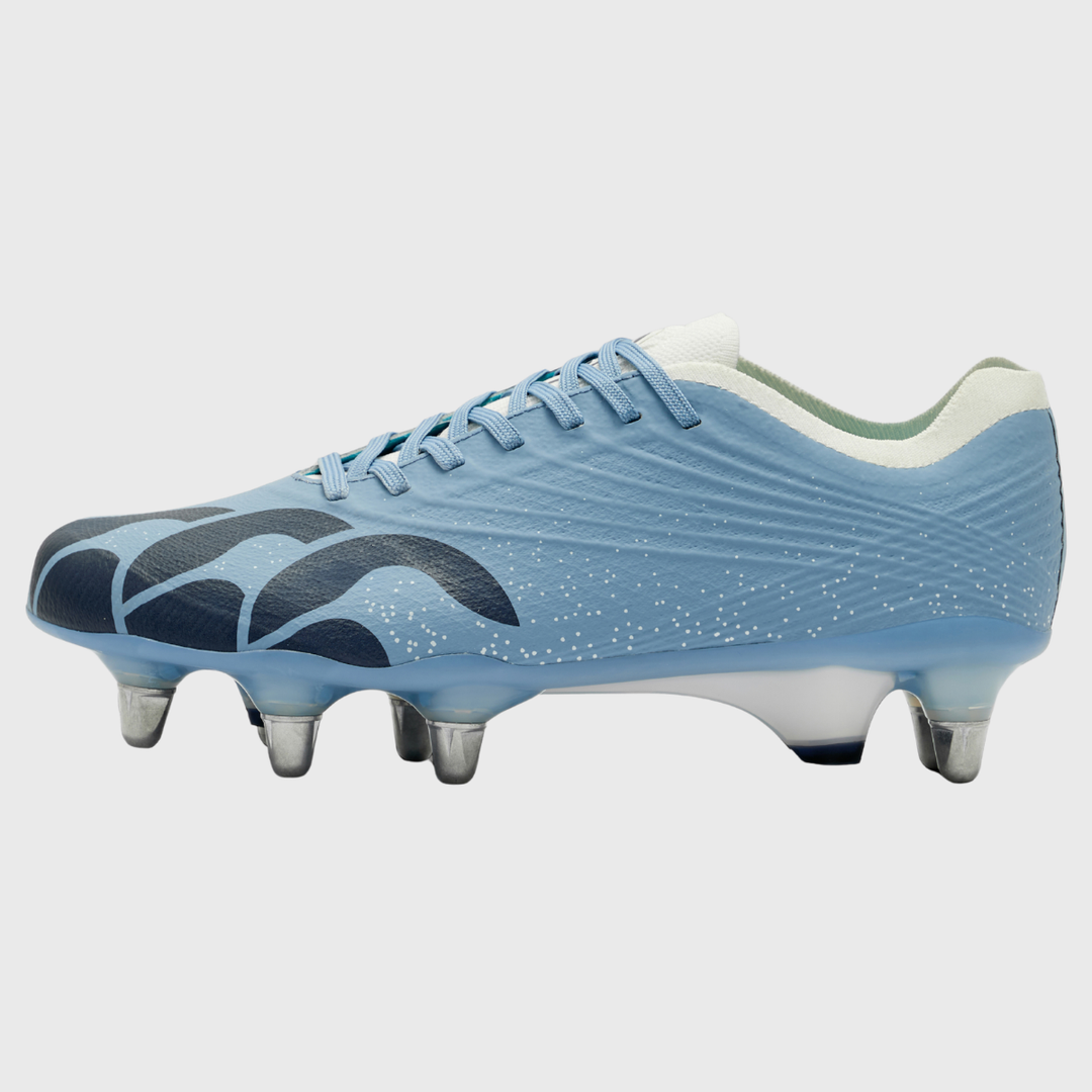 Canterbury Stampede Groundbreak Elite SG Rugby Boots Mountain Spring Blue