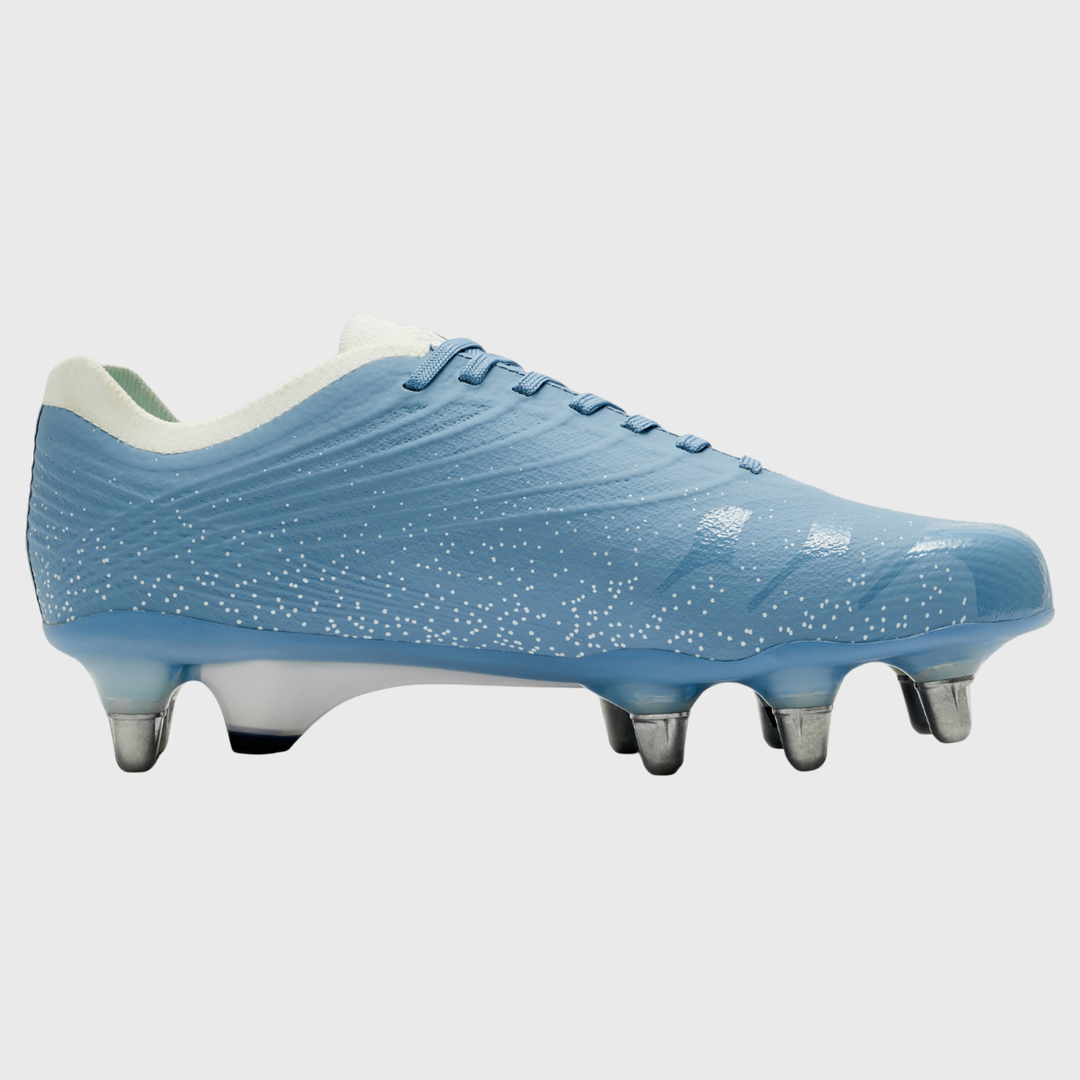 Canterbury Stampede Groundbreak Elite SG Rugby Boots Mountain Spring Blue
