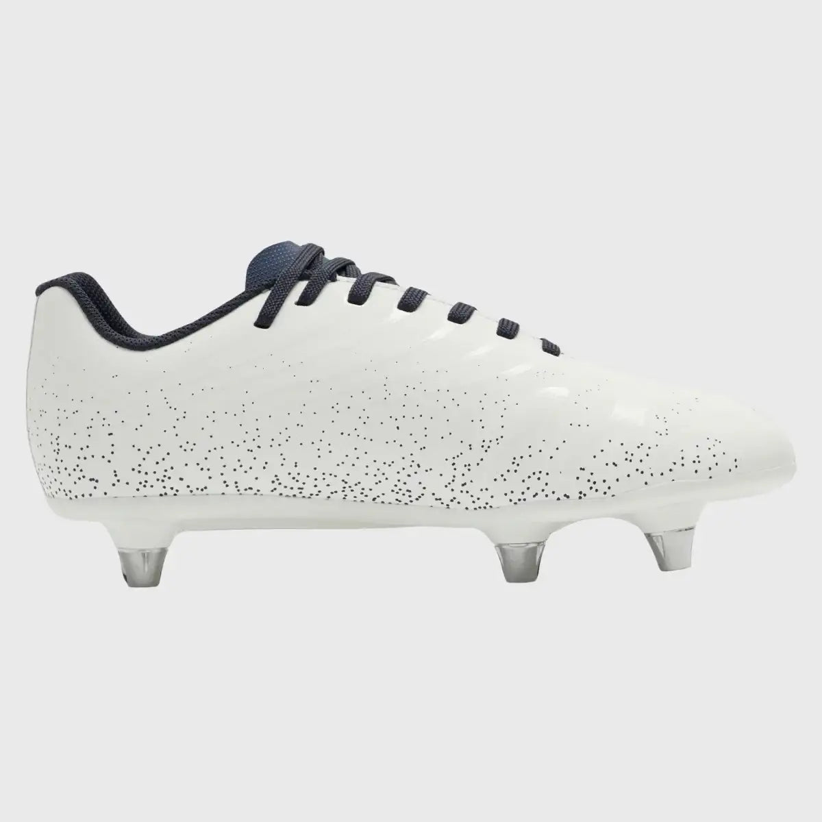 Canterbury Stampede Groundbreak Team SG Junior Rugby Boots Blanc De Blanc White - Rugbystuff.com