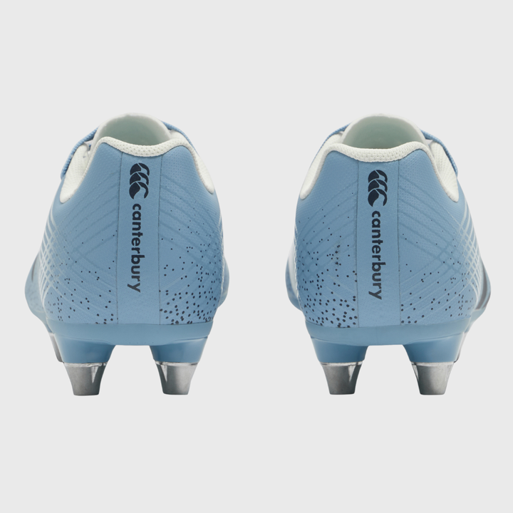 Canterbury Stampede Groundbreak Team SG Junior Rugby Boots Mountain Spring Blue