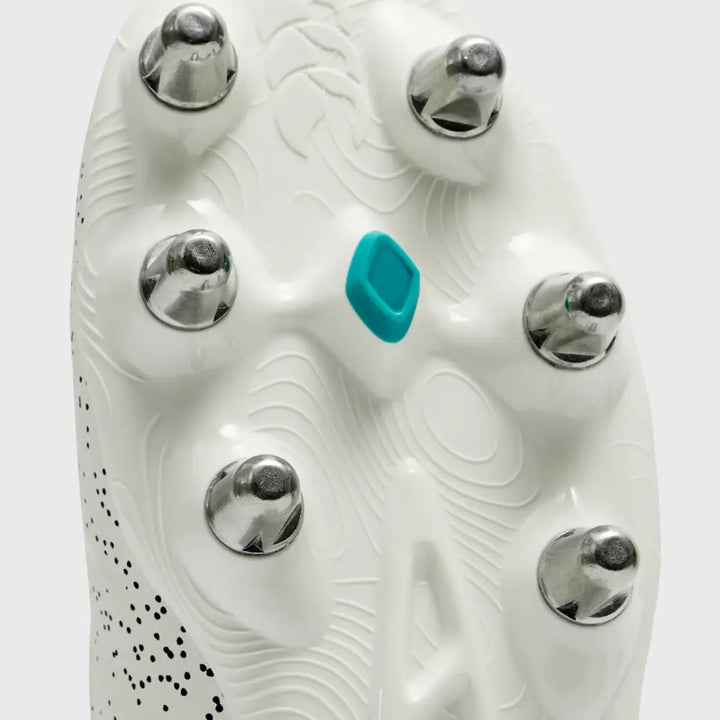 Canterbury Stampede Groundbreak Pro SG Rugby Boots Blanc de Blanc White - Rugbystuff.com