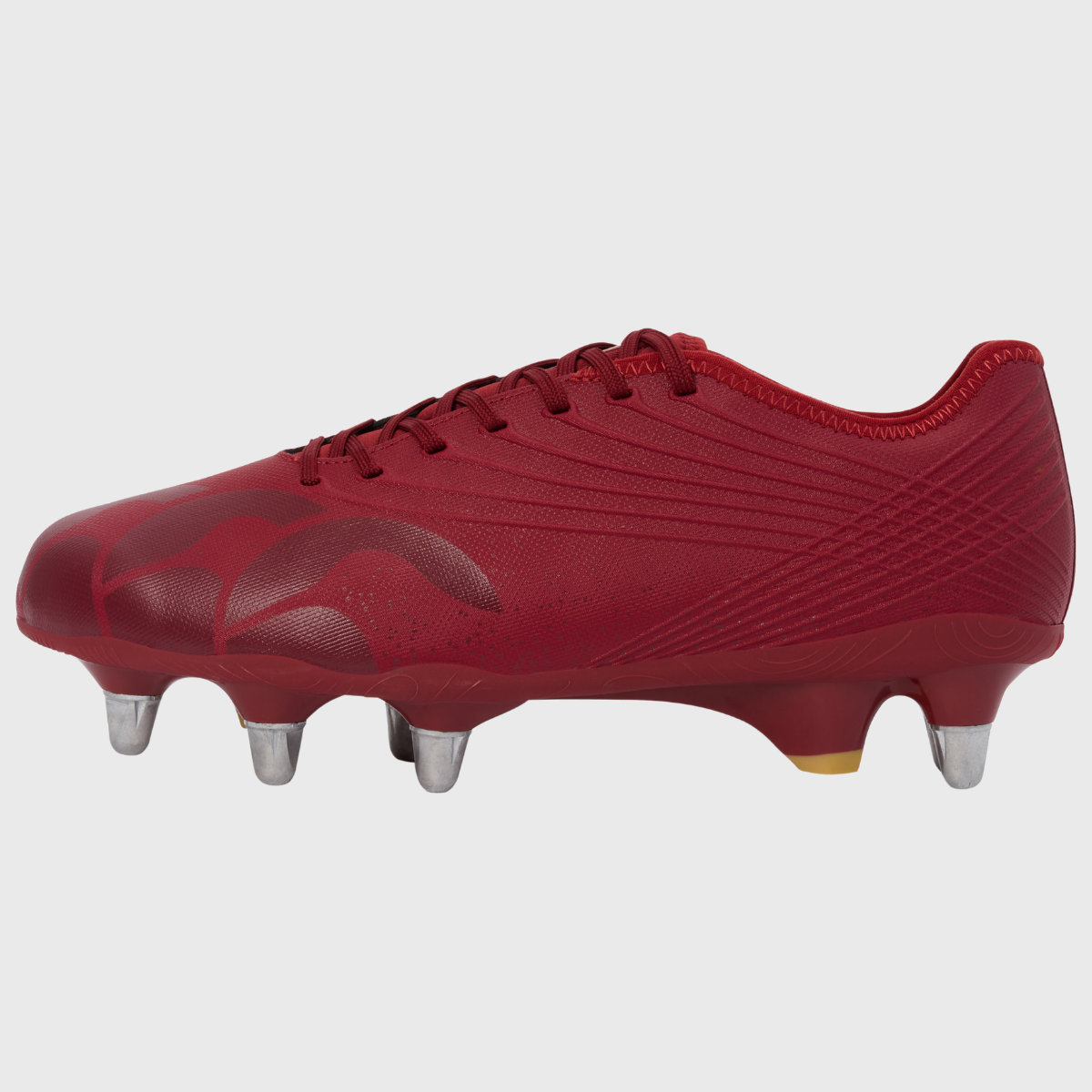 Canterbury Stampede Groundbreak Pro SG Rugby Boots Red Dahlia - Rugbystuff.com