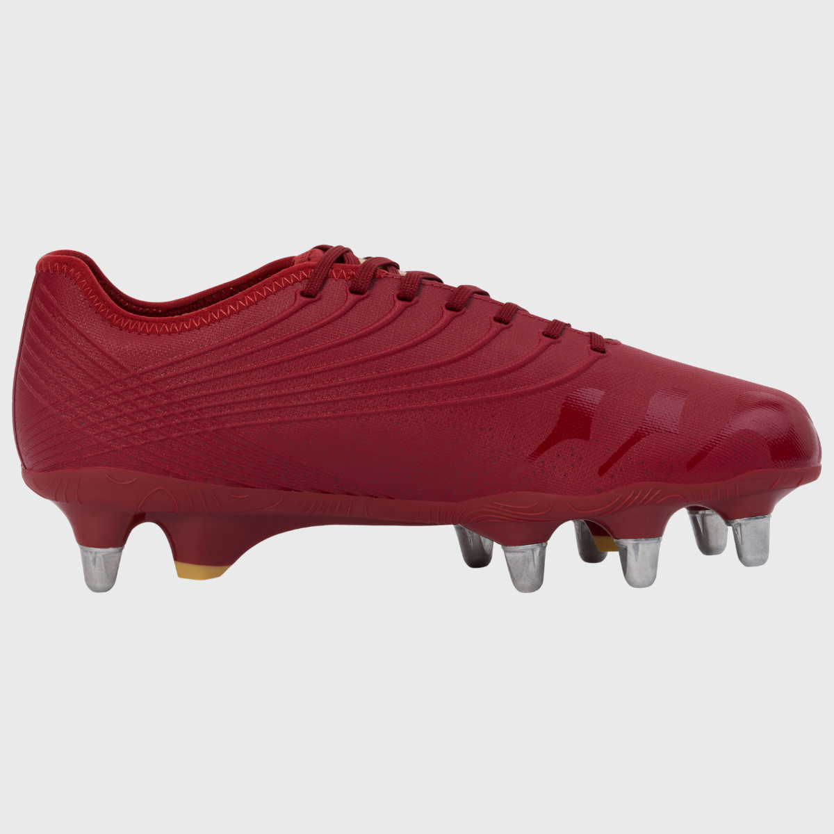 Canterbury Stampede Groundbreak Pro SG Rugby Boots Red Dahlia - Rugbystuff.com
