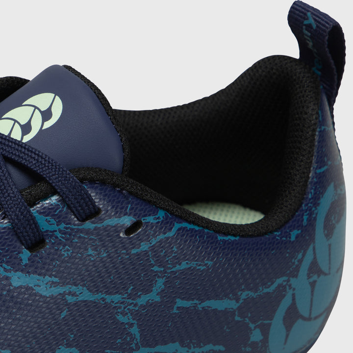 Canterbury Stampede Team SG Junior Rugby Boots Medieval Blue - Rugbystuff.com