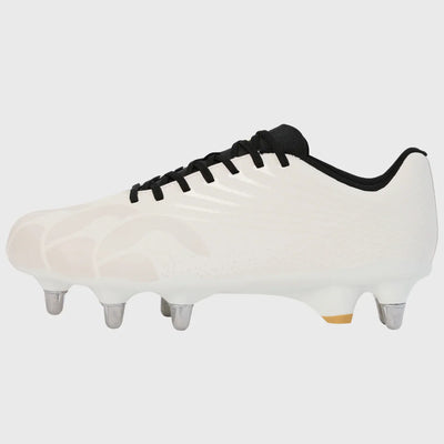 Canterbury Stampede Groundbreak Team SG Rugby Boots White/Black