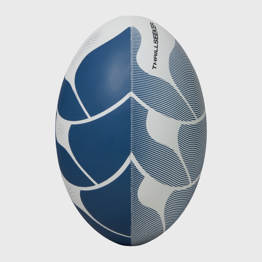 Canterbury Thrillseeker Rugby Ball White/Blue