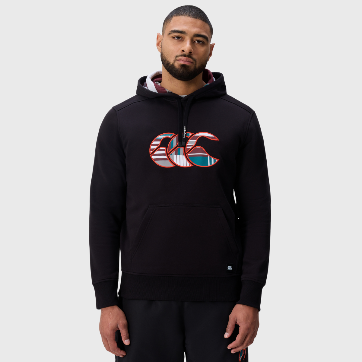 Canterbury Men's Uglies Logo Hoody Black - Rugbystuff.com
