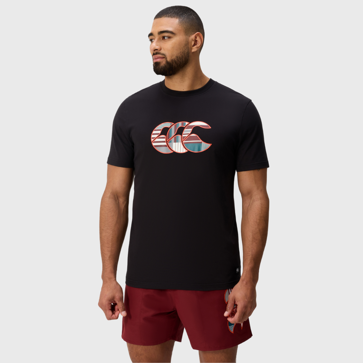 Canterbury Men's Uglies Logo Tee Black - Rugbystuff.com