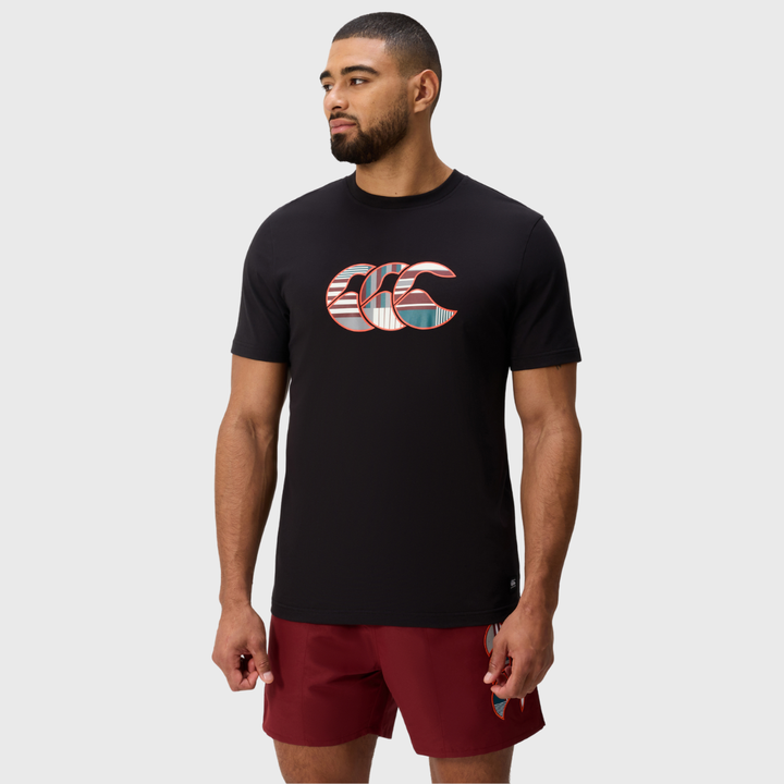 Canterbury Men's Uglies Logo Tee Black - Rugbystuff.com