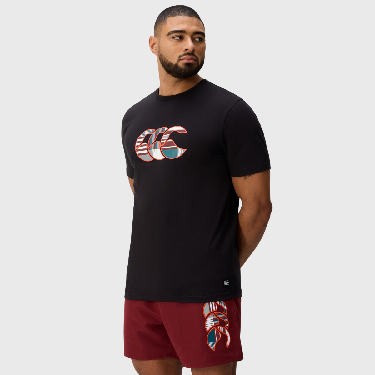 Canterbury Men's Uglies Logo Tee Black - Rugbystuff.com