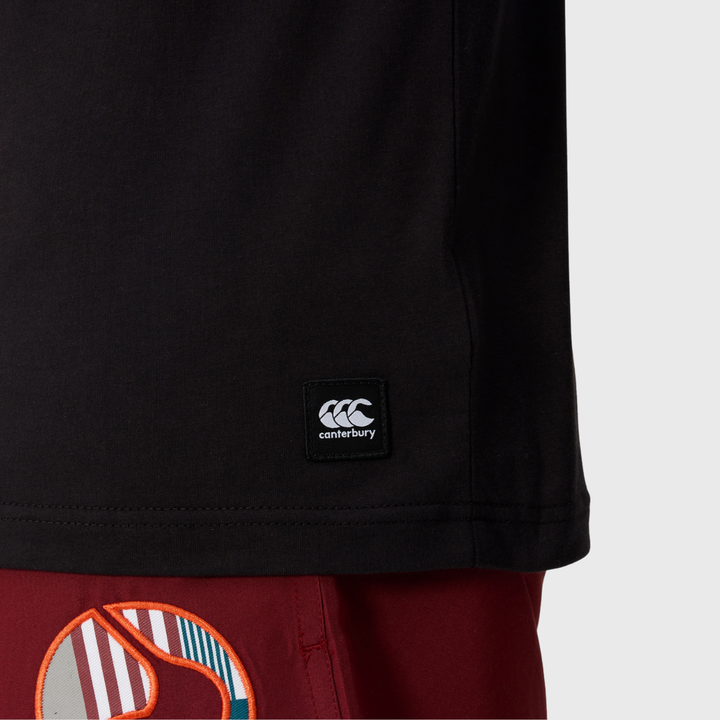 Canterbury Men's Uglies Logo Tee Black - Rugbystuff.com