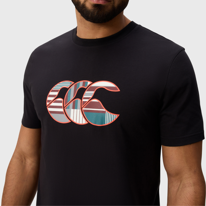 Canterbury Men's Uglies Logo Tee Black - Rugbystuff.com
