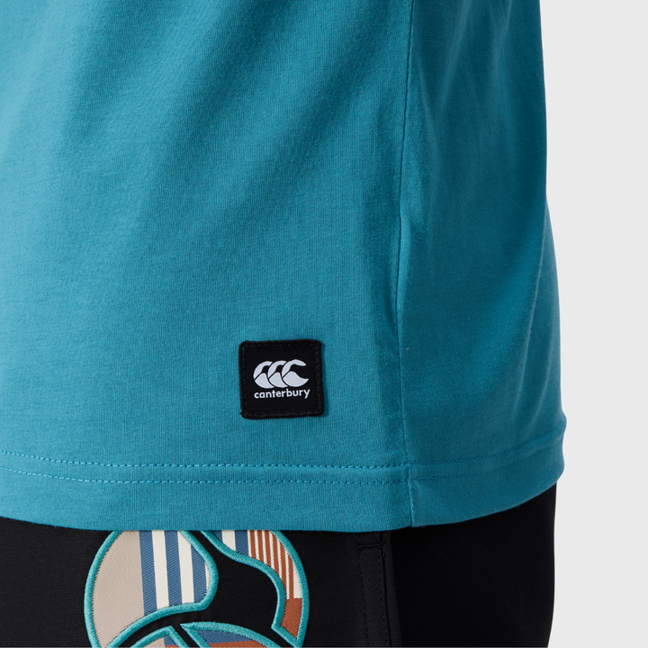 Canterbury Men's Uglies Logo Tee Storm Blue - Rugbystuff.com