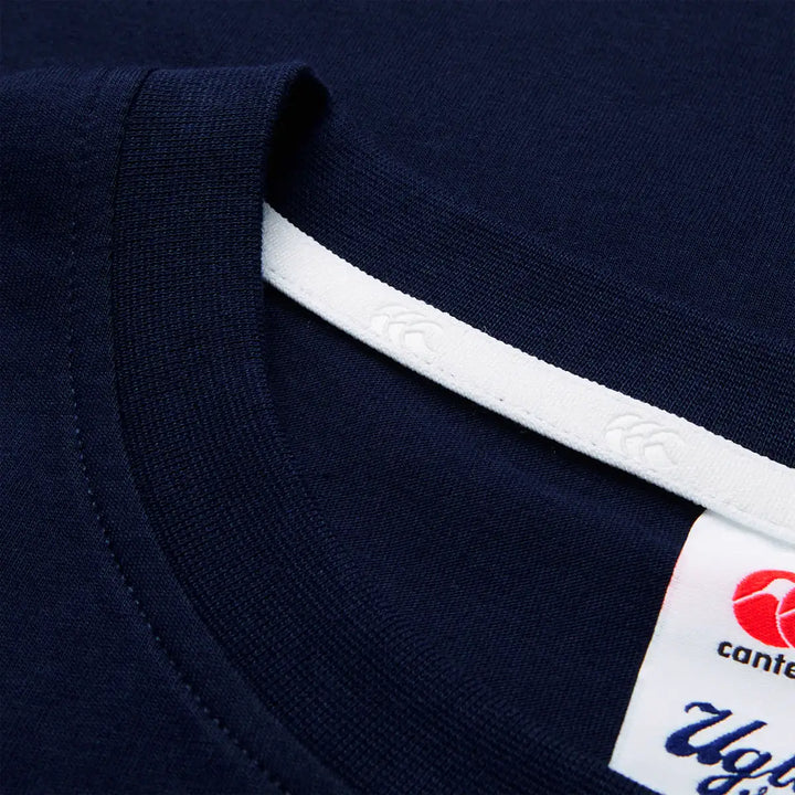 Canterbury Men's Uglies Logo Tee Navy - Rugbystuff.com