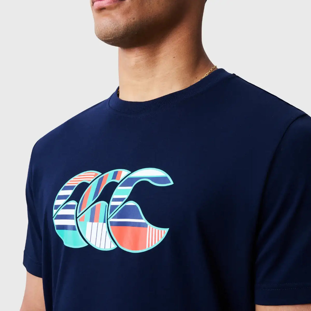 Canterbury Men's Uglies Logo Tee Navy - Rugbystuff.com