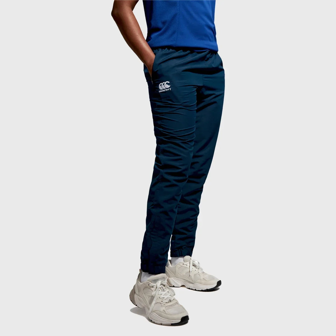 Navy canterbury tracksuit bottoms womens hotsell