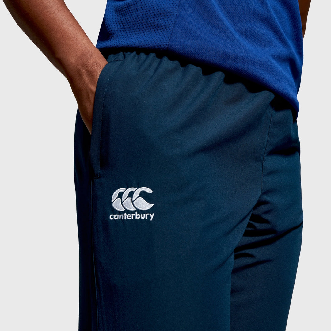 Canterbury Women's Club Tapered Track Pants Navy - Rugbystuff.com