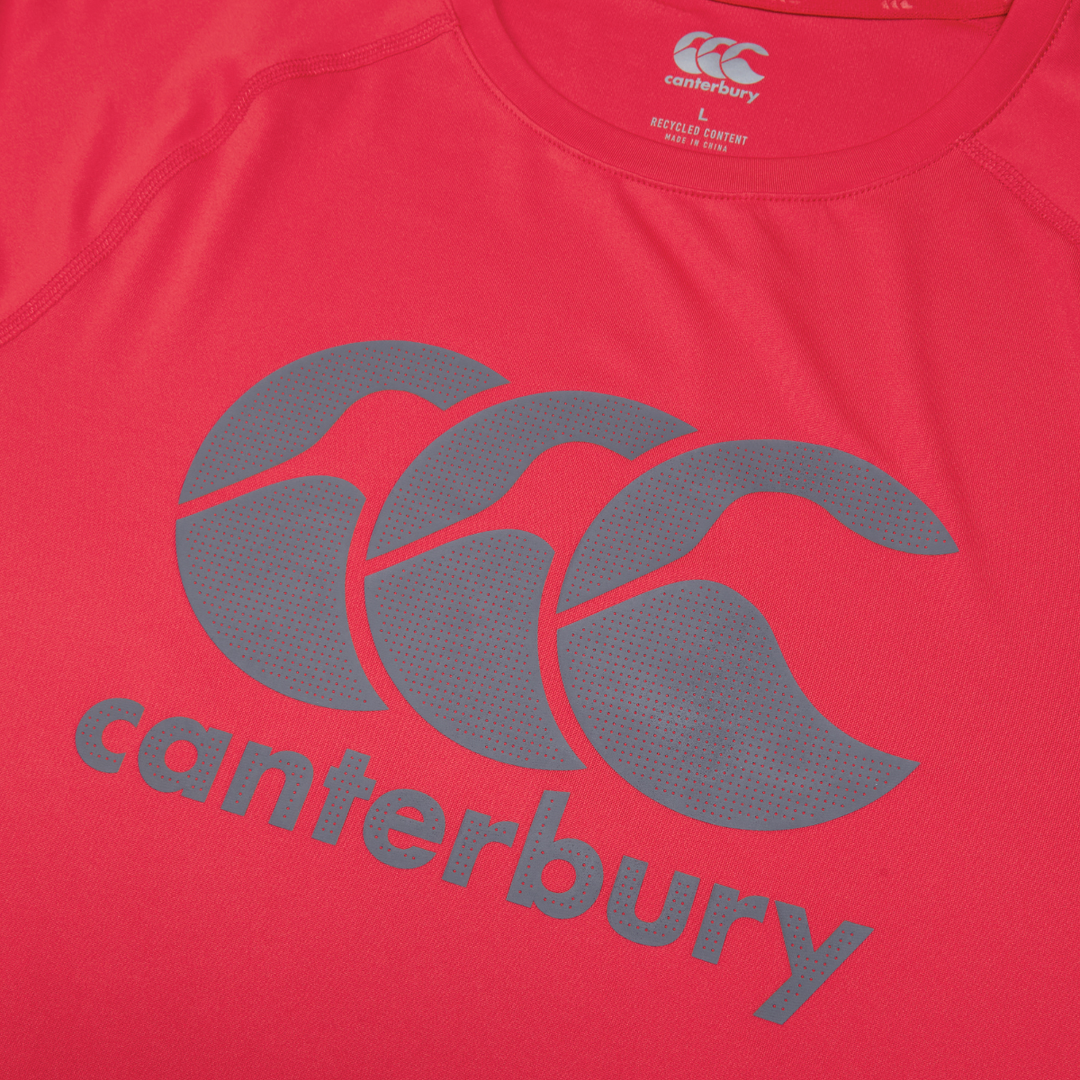 Canterbury Men's Superlight Logo Tee Red