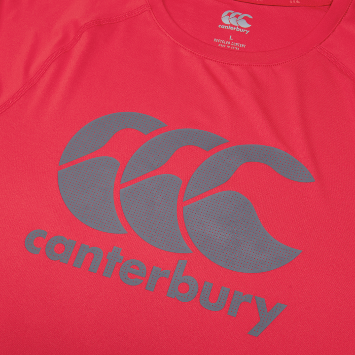 Canterbury Men's Superlight Logo Tee Red