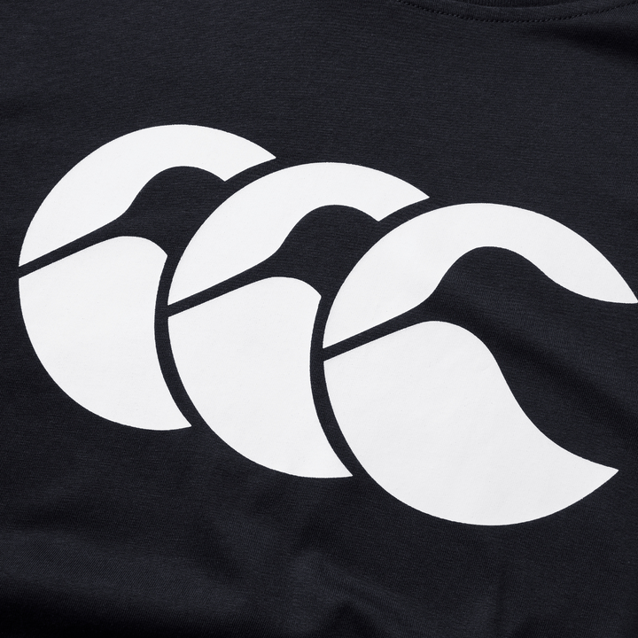 Canterbury Men's Cotton Logo Tee Black
