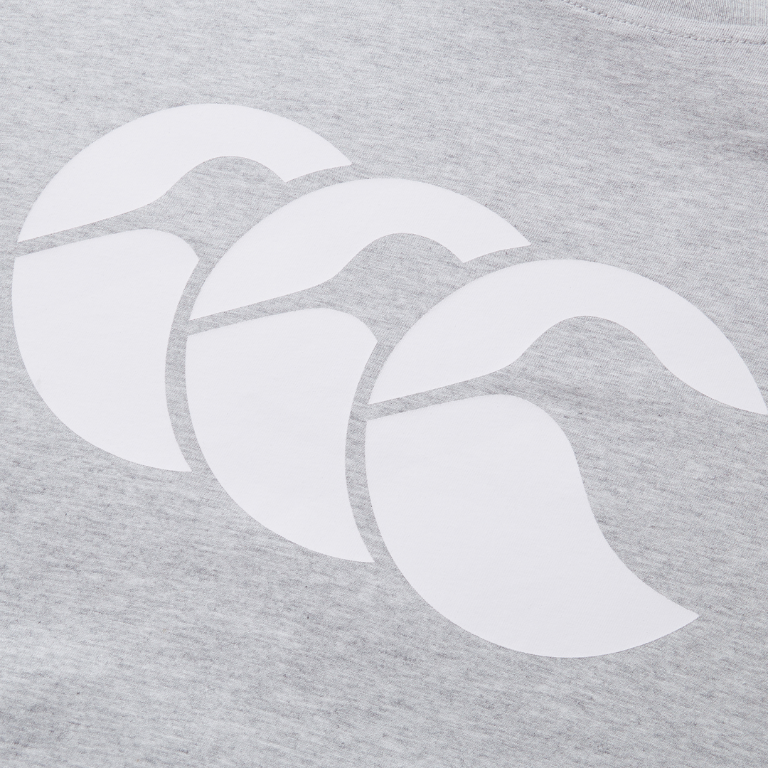 Canterbury Men's Cotton Logo Tee Grey