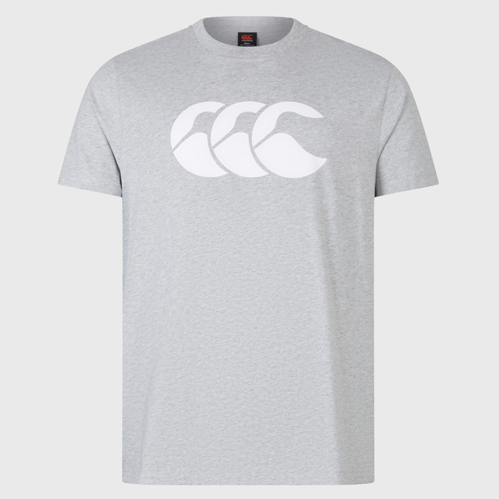 Canterbury Men's Cotton Logo Tee Grey