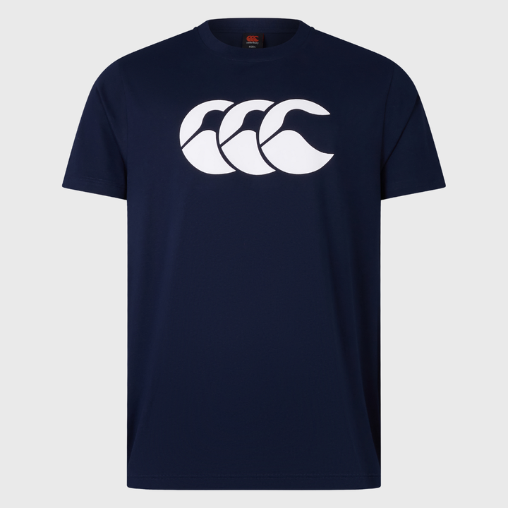 Canterbury Men's Cotton Logo Tee Navy