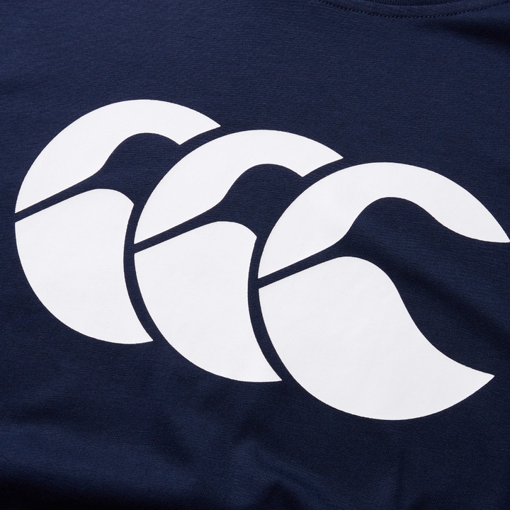 Canterbury Men's Cotton Logo Tee Navy