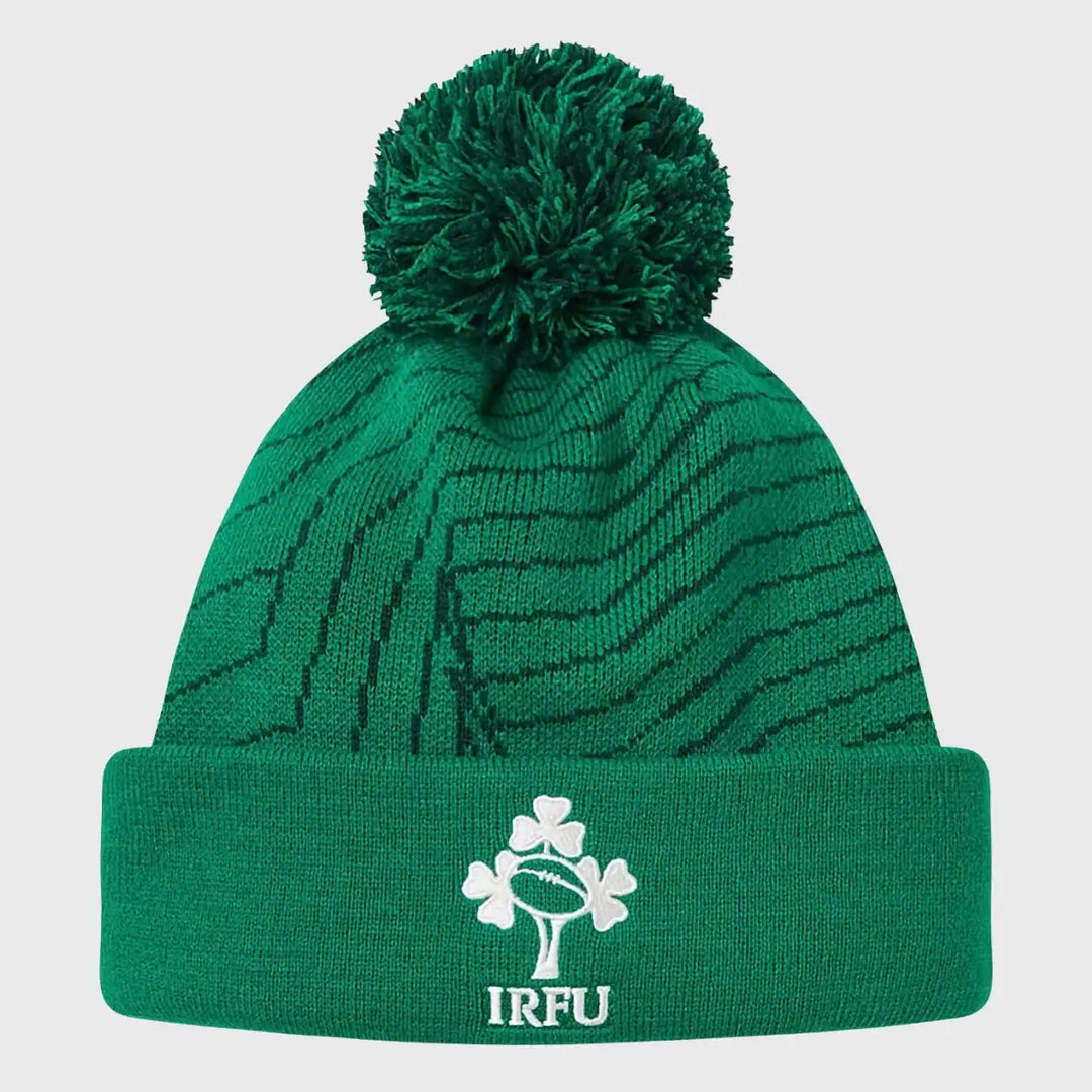 CanterburyIrelandBobbleBeanieHatCadmiumGreen2627_1 - Rugbystuff.com