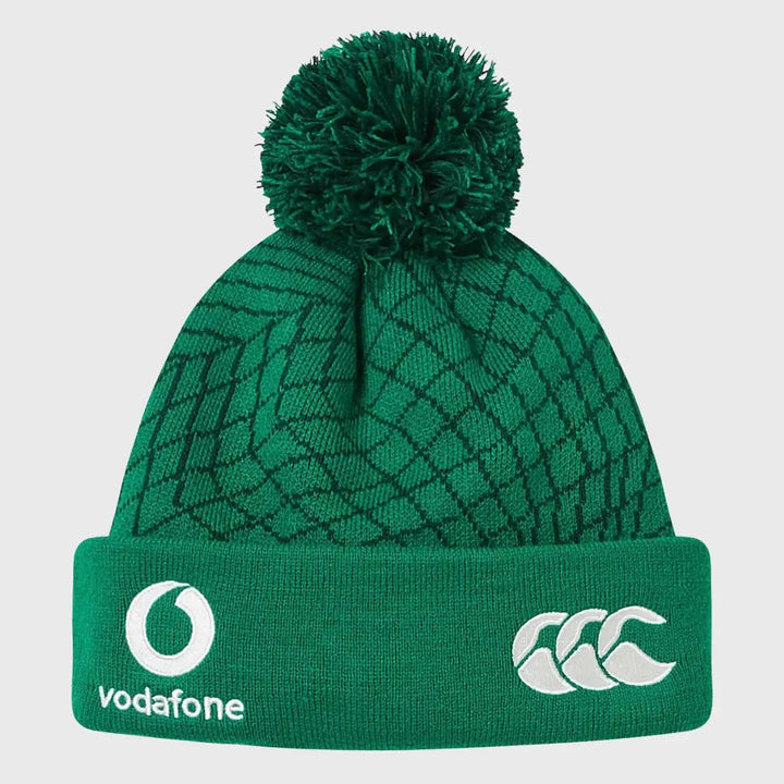 CanterburyIrelandBobbleBeanieHatCadmiumGreen2627_2 - Rugbystuff.com
