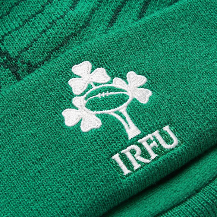 CanterburyIrelandBobbleBeanieHatCadmiumGreen2627_3 - Rugbystuff.com
