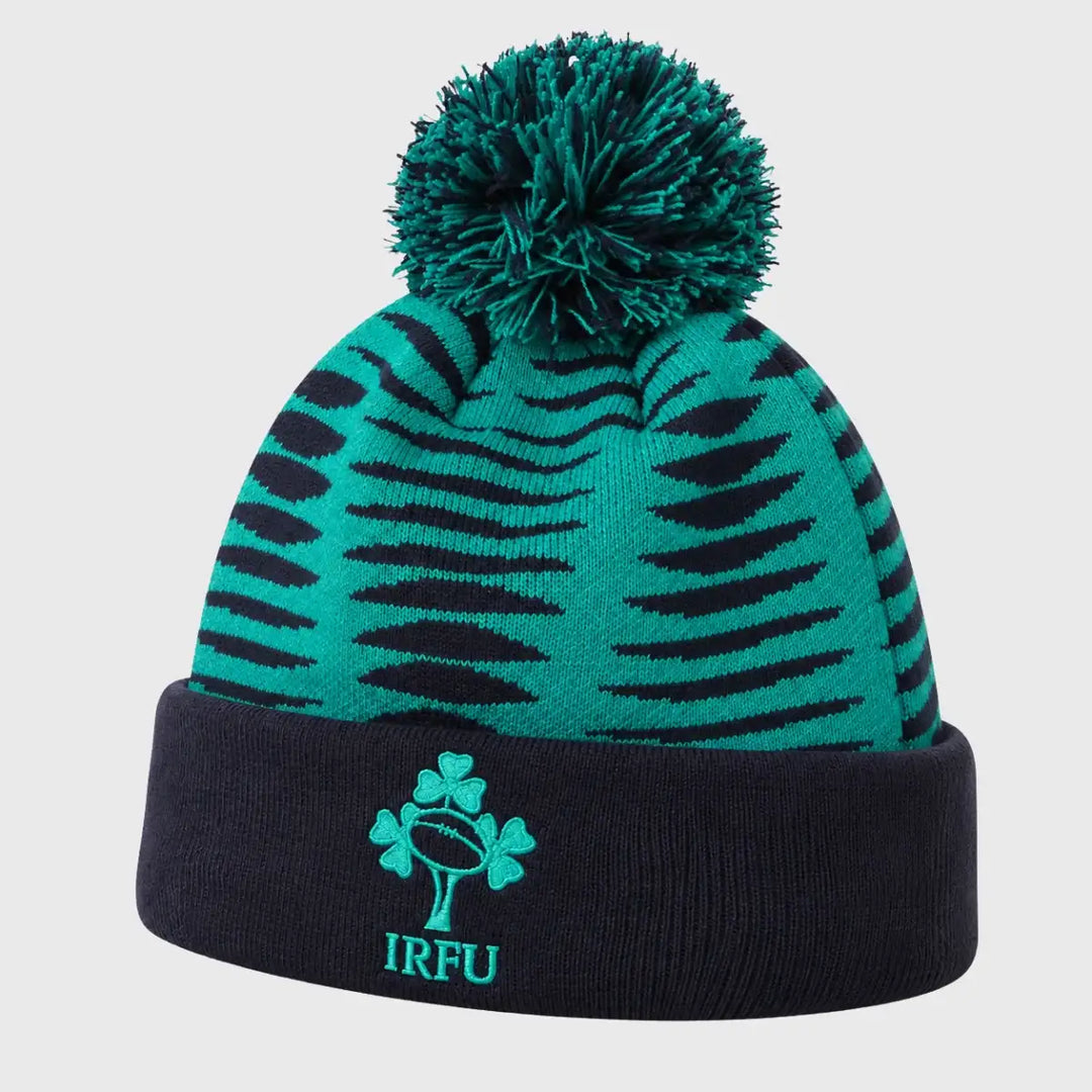 CanterburyIrelandBobbleBeanieHatMoodIndigo2627_4 - Rugbystuff.com