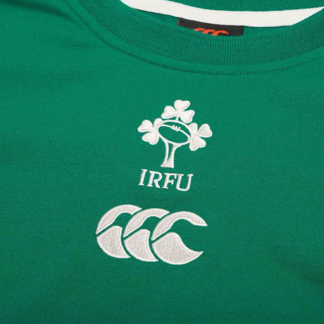 Canterbury Ireland Rugby Cotton Tee Vintage Green 2026/27