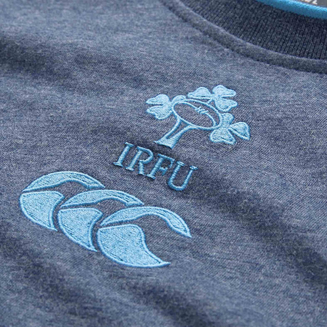 Canterbury Ireland Rugby Cotton Tee Vintage Indigo Marl 2026/27