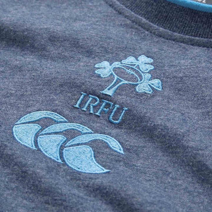 Canterbury Ireland Rugby Cotton Tee Vintage Indigo Marl 2026/27