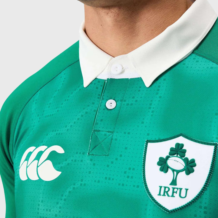Canterbury Ireland Home Pro Rugby Shirt 2025/26 - Rugbystuff.com