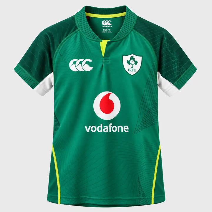 CanterburyIrelandKidsHomeProShirt2627 - Rugbystuff.com