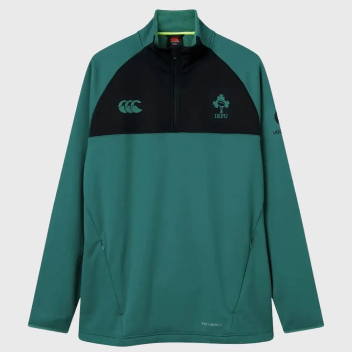 CanterburyIrelandQuarterZipTrainingTop2627 - Rugbystuff.com