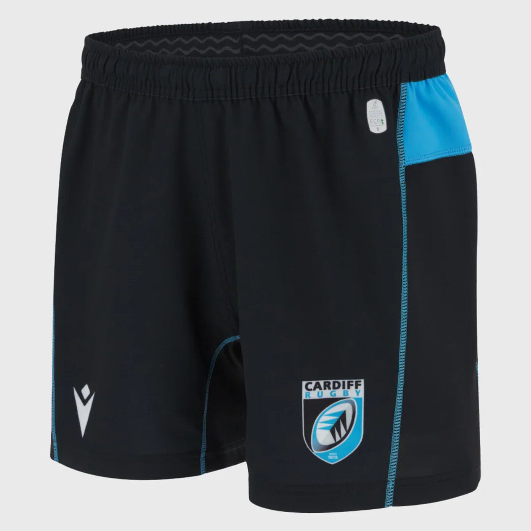 Macron Cardiff Home Rugby Shorts 2025/26 - Rugbystuff.com