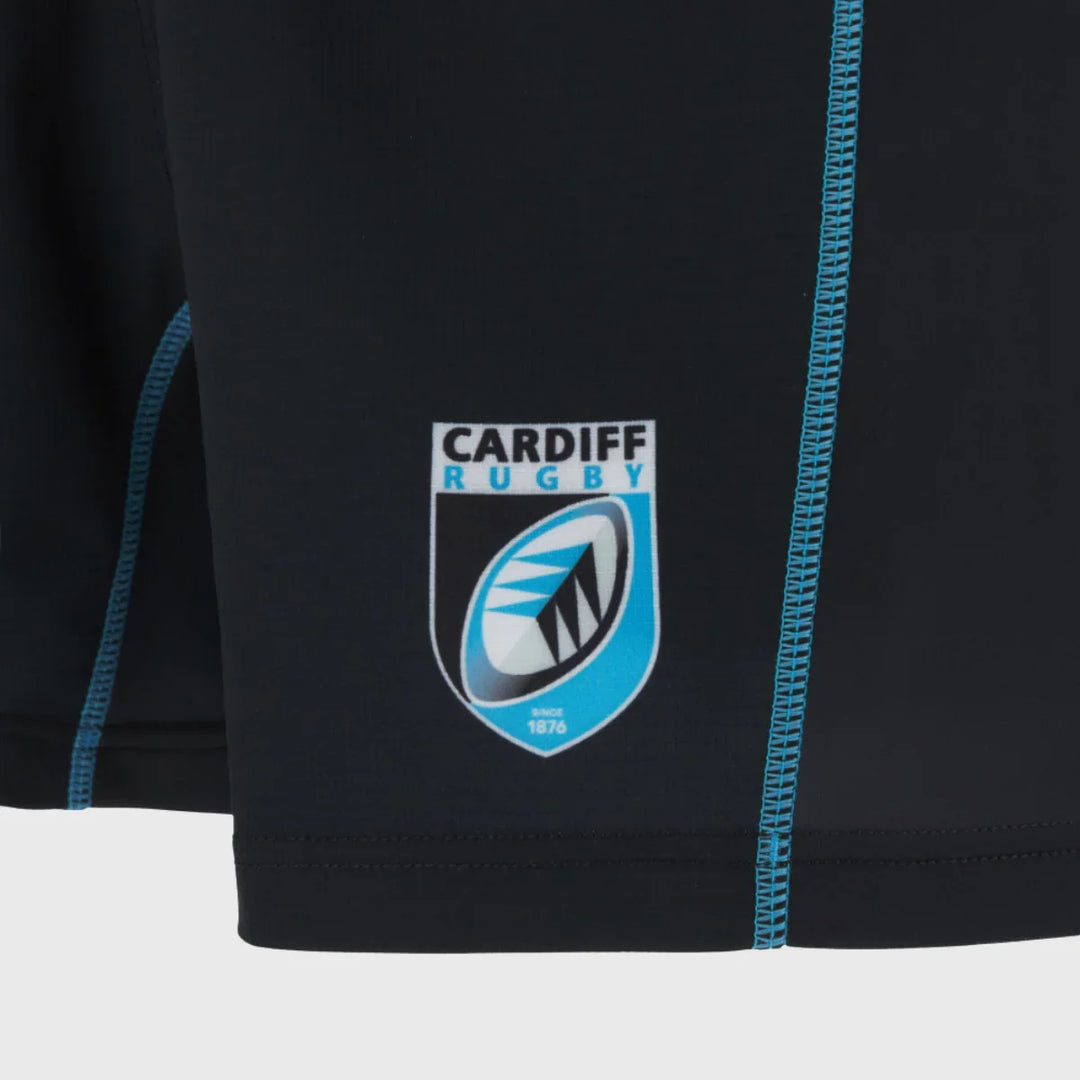 Macron Cardiff Home Rugby Shorts 2025/26 - Rugbystuff.com