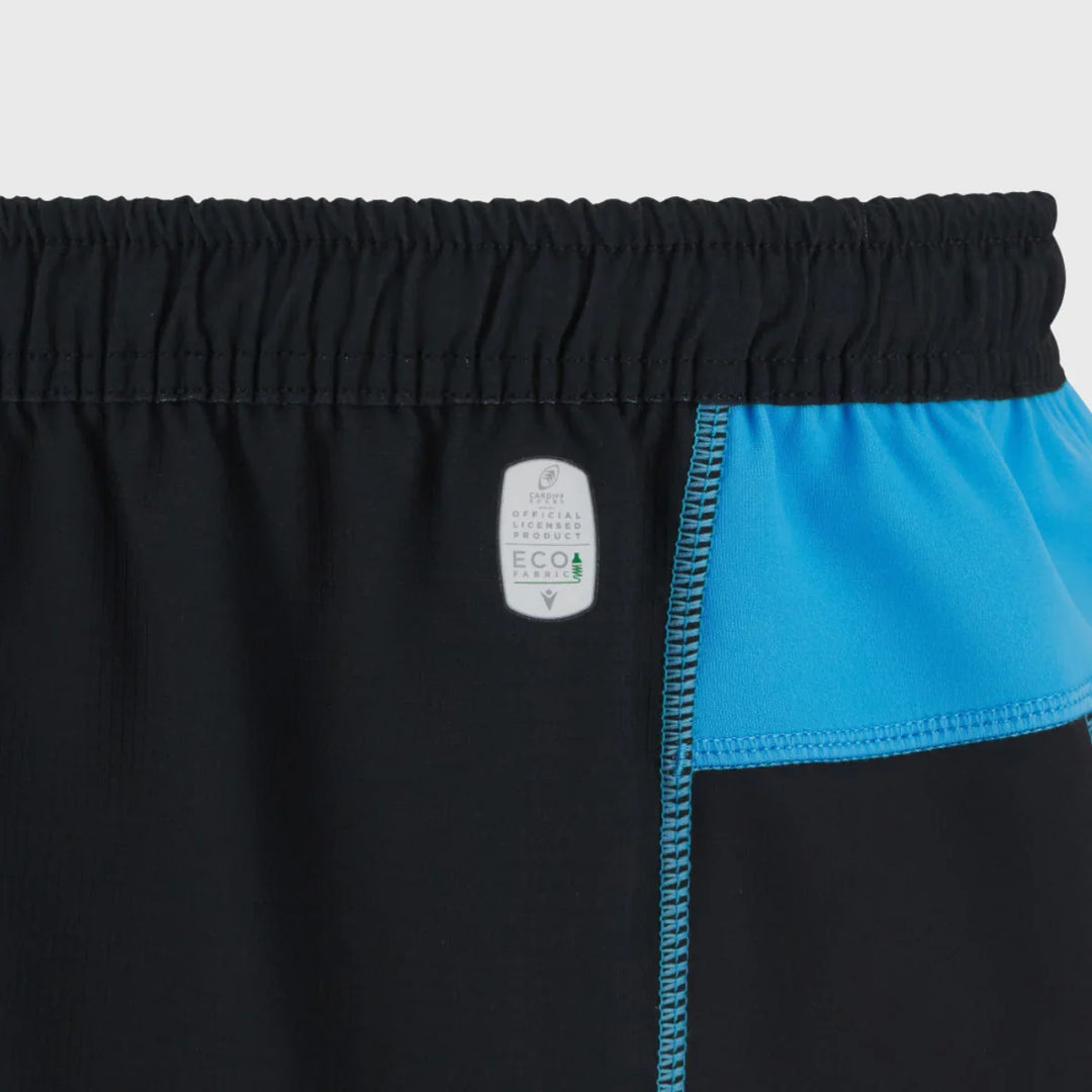 Macron Cardiff Home Rugby Shorts 2025/26 - Rugbystuff.com