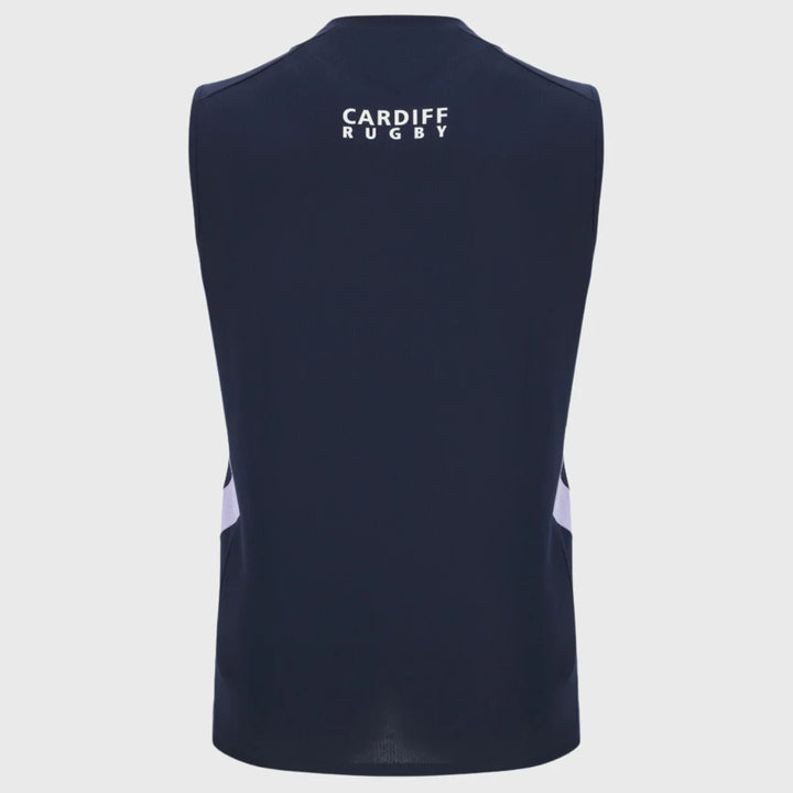Macron Cardiff Rugby Sleeveless Tee 2025/26 - Rugbystuff.com