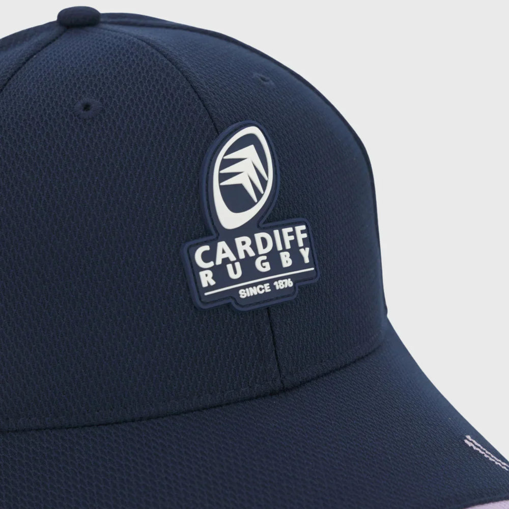 Macron Cardiff Rugby Curved Visor Cap - Rugbystuff.com