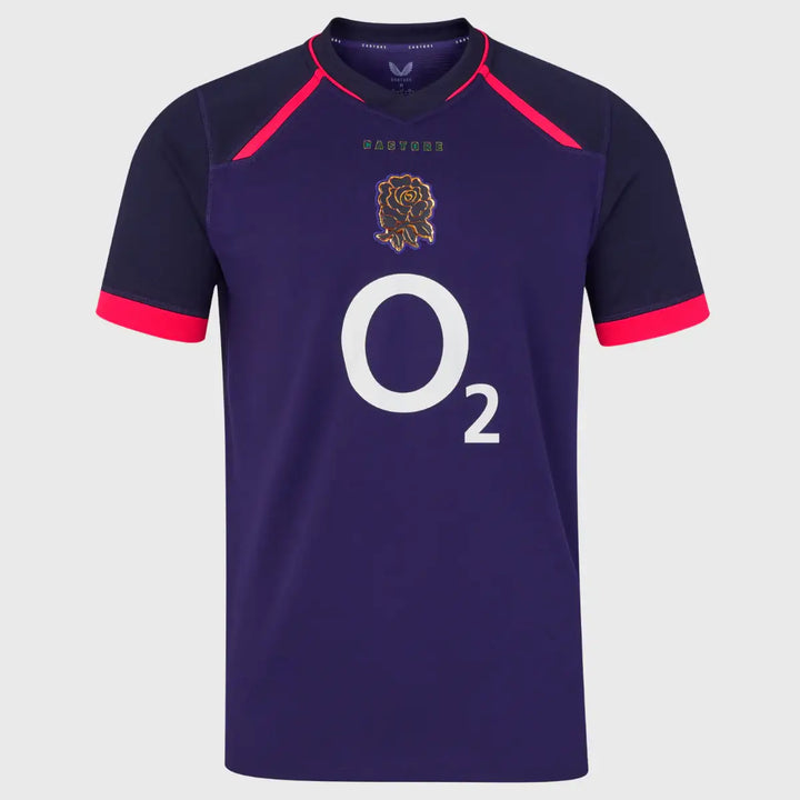 Castore England Men's Alternate Replica Rugby Shirt 2026/27 - Rugbystuff.com