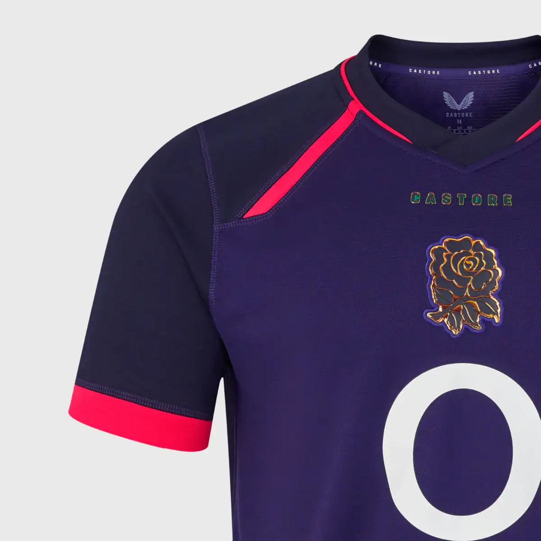 Castore England Men's Alternate Replica Rugby Shirt 2026/27 - Rugbystuff.com