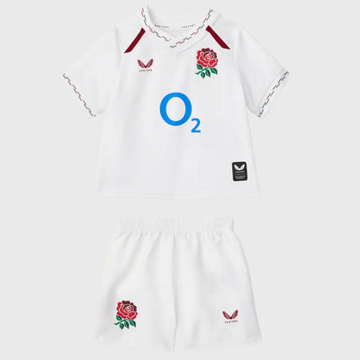 Castore England Baby Home Rugby Kit 2026/27