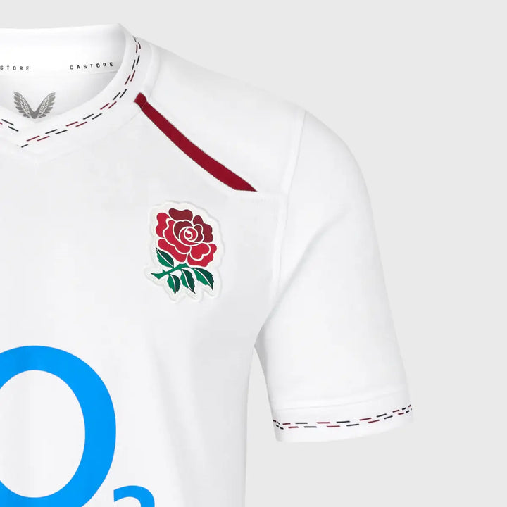 Castore England Men's Home Replica Rugby Shirt 2026/27 - Rugbystuff.com